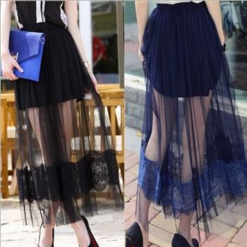 Dream Mesh Lace Skirt